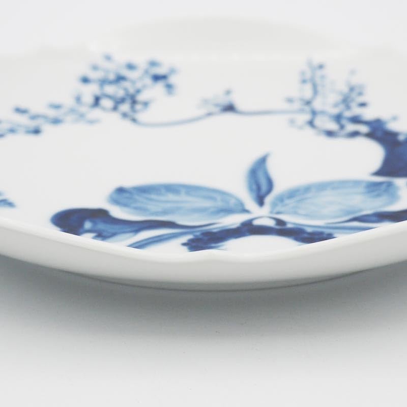Amazon.co.jp: マイセン MEISSEN ブルーオーキッド プレート 18.5cm 2