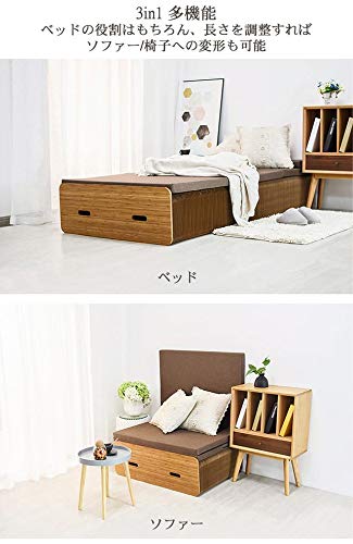 Amazon｜ペーパーベッド Paper Bed アコーディオン式折り畳みベッド 90
