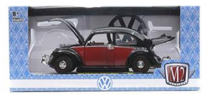 Amazon | ミニカー 1/24 M2 1952 VW フォルクスワーゲン ビートル 赤
