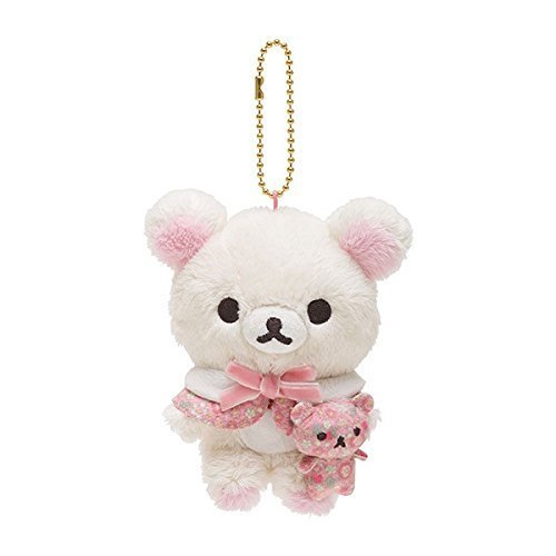 Amazon.co.jp: リラックマ ストロベリーフラワーぶらさげぬいぐるみ