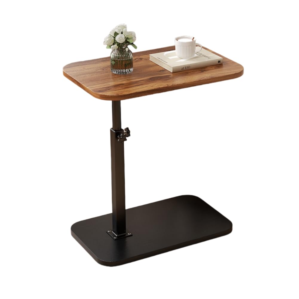 Amazon｜サイドテーブル 昇降式 ベッドサイドテーブル 回転 ソファー