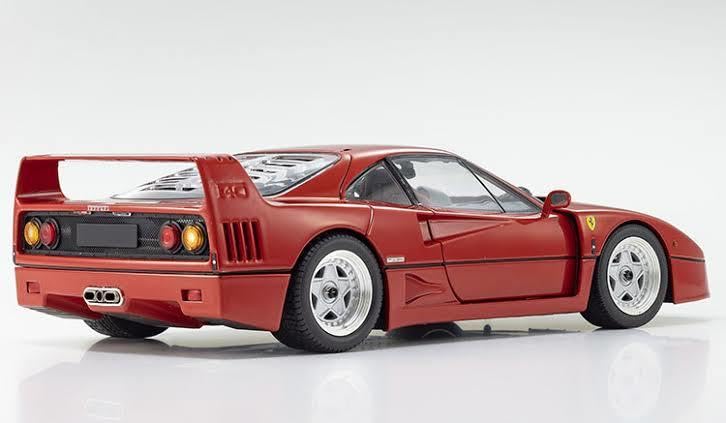 Amazon.co.jp: 京商 再生産品 1/18 フェラーリ F40 KS08416R レッド