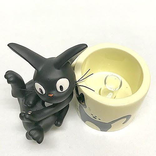 Amazon | ジブリがいっぱい♪ 魔女の宅急便 一輪挿し いたずらジジの