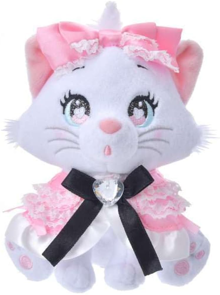 Amazon.co.jp: マリー おしゃれキャット ぬいぐるみキーホルダーキー