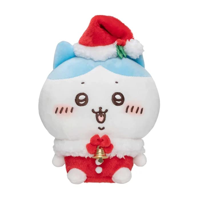 Amazon.co.jp: ちいかわ サンタさんだ！ぬいぐるみS ハチワレ : おもちゃ