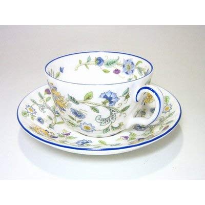 Amazon | ミントン 英国製 ハドンホールブルー ティーC/S ペア [並行