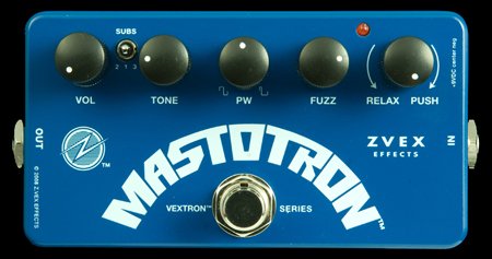Amazon.co.jp: Z.Vex Mastotron ジーベックス ベース ファズ