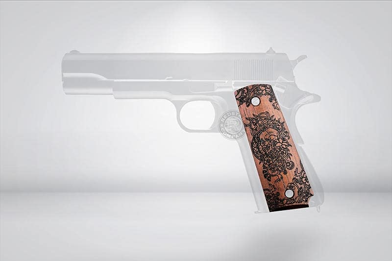 Amazon | 東京マルイ M1911A1 MEU 対応 ウッド グリップ パネル ANIMA