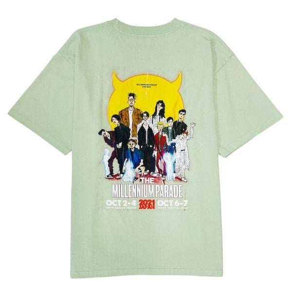 Amazon.co.jp: ミレニアムパレード Tシャツ millennium parade(Lサイズ