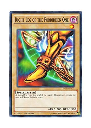 Amazon.co.jp: 遊戯王 英語版 LDK2-ENY07 Right Leg of the Forbidden