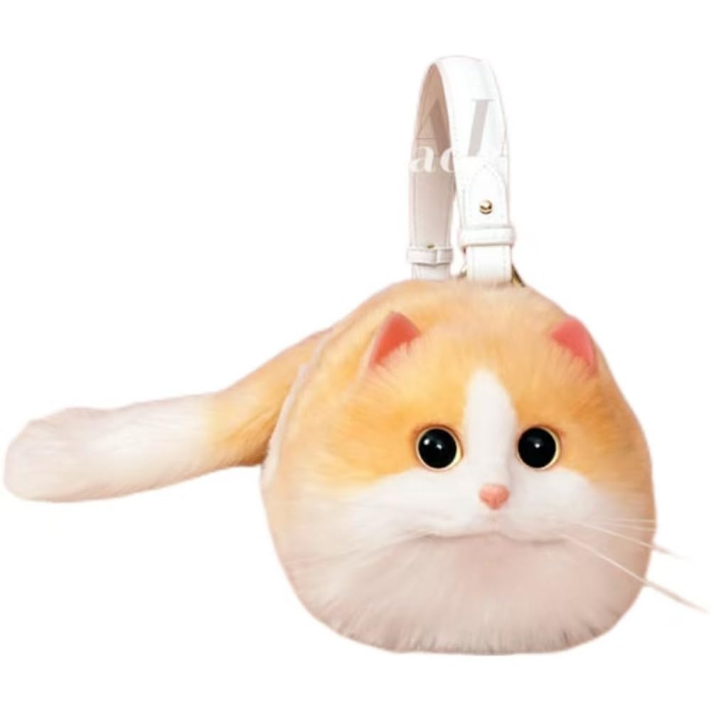 Amazon.co.jp: Giawkca 猫 リアル 本物そっくり ぬいぐるみ バッグ