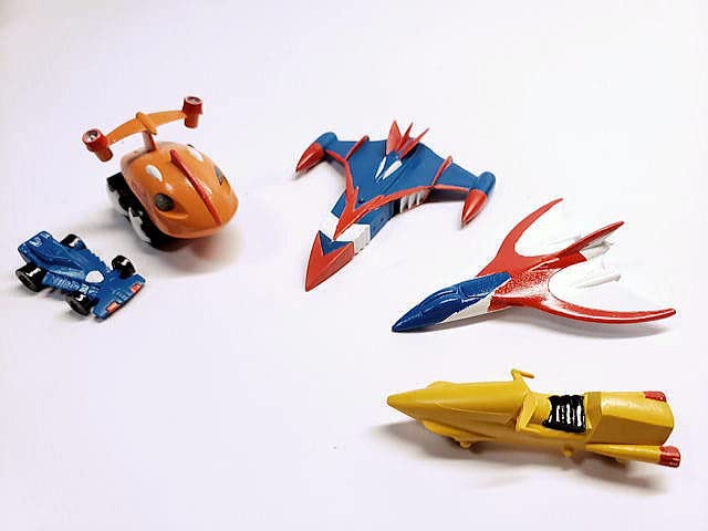 Amazon.co.jp: 科学忍者隊ガッチャマン 秘密基地 イマイ G-1号G-2号G-3