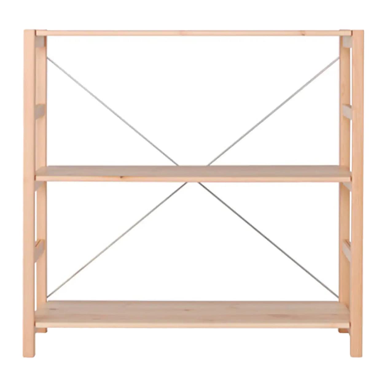 Amazon｜無印良品 パイン材ユニットシェルフ 小 幅86×奥行26×高さ83cm