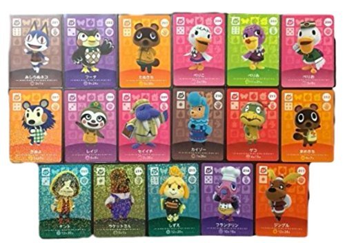 Amazon.co.jp: どうぶつの森 amiiboカード 3弾 SP 全17種 コンプ : ホビー