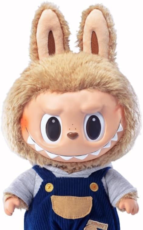 Amazon.co.jp: POP MART LABUBU TIME TO CHILL ぬいぐるみ : おもちゃ