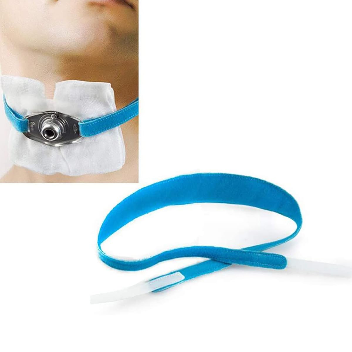 Amazon.co.jp: 気管カニューレ固定ホルダー 固定 バンド 気管切開