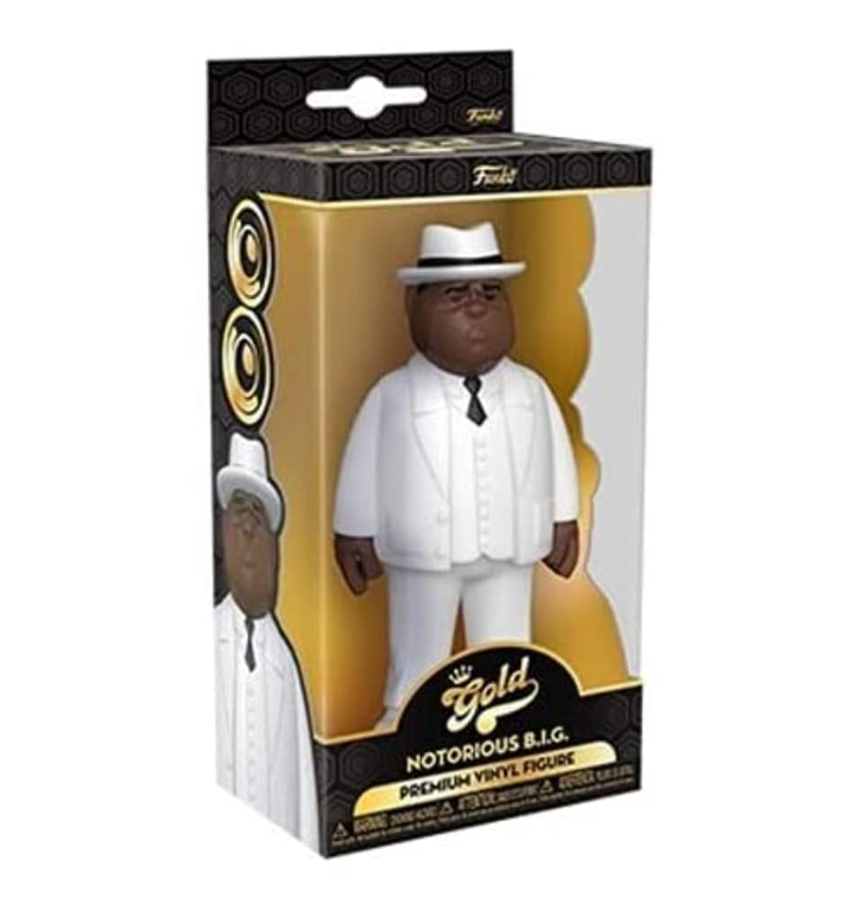 Amazon.com: Funko POP Pop! Vinyl Gold: Biggie Smalls - White Suit