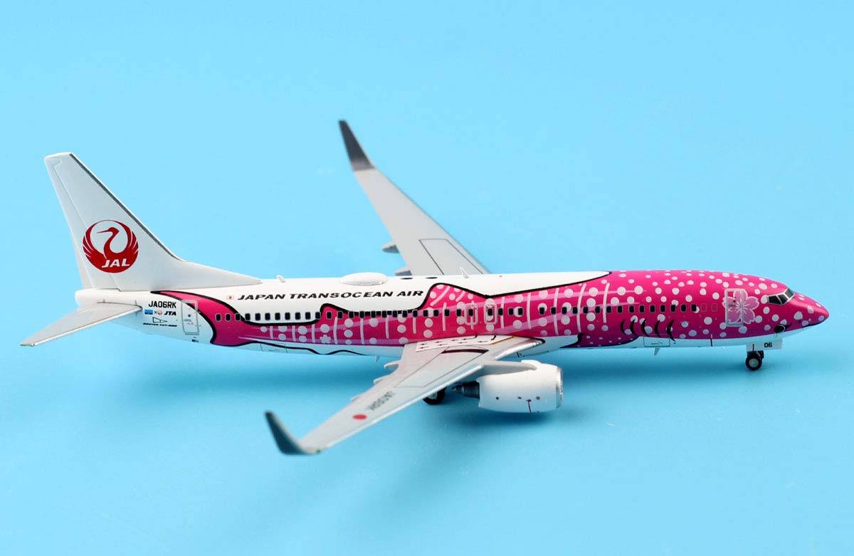JC Wings 1:400 Japan TransOcean Air JTA Boeing 737-800 Diecast