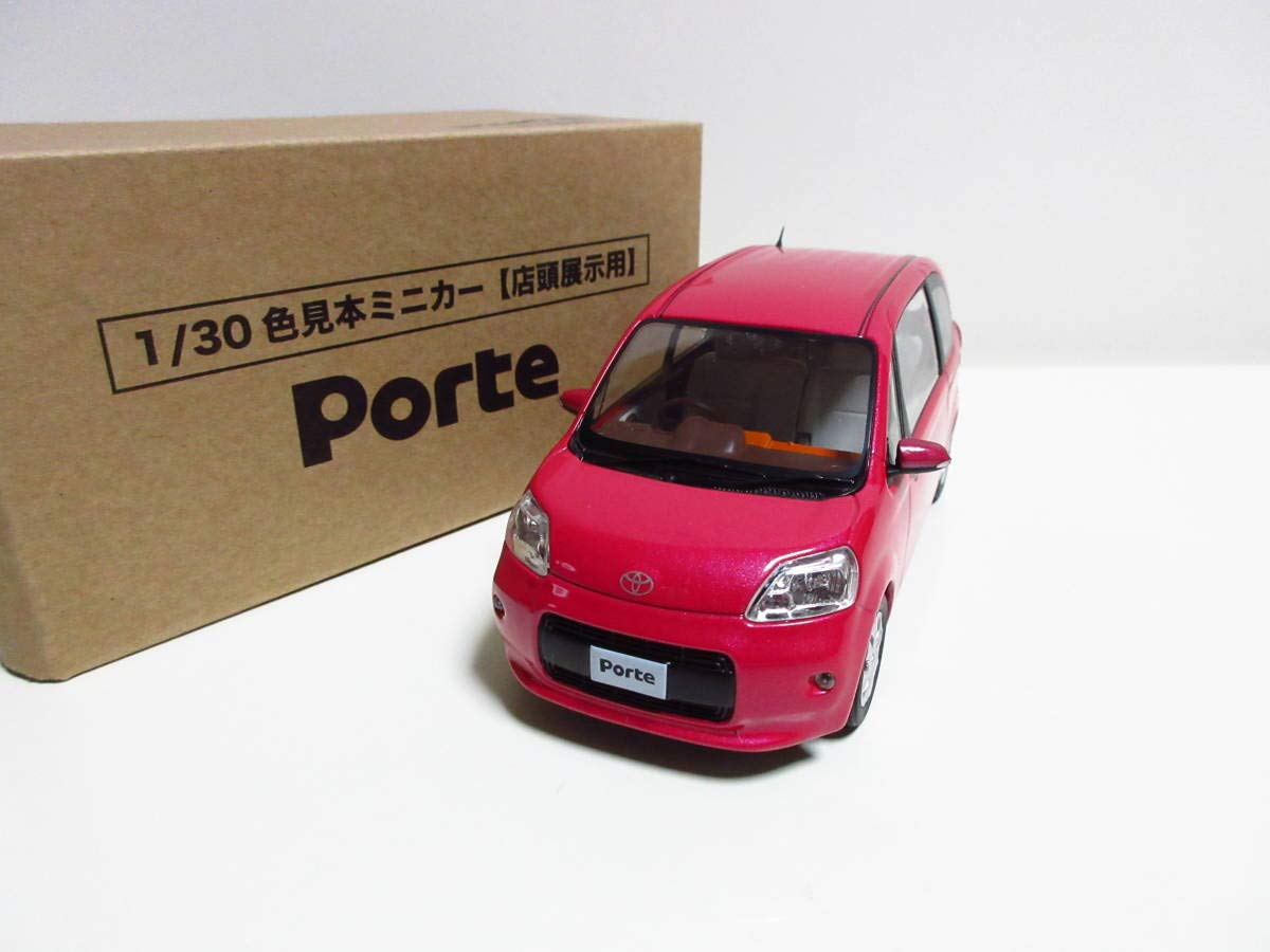 Amazon | 1/30 トヨタ 新型ポルテ Porte 非売品 カラーサンプル