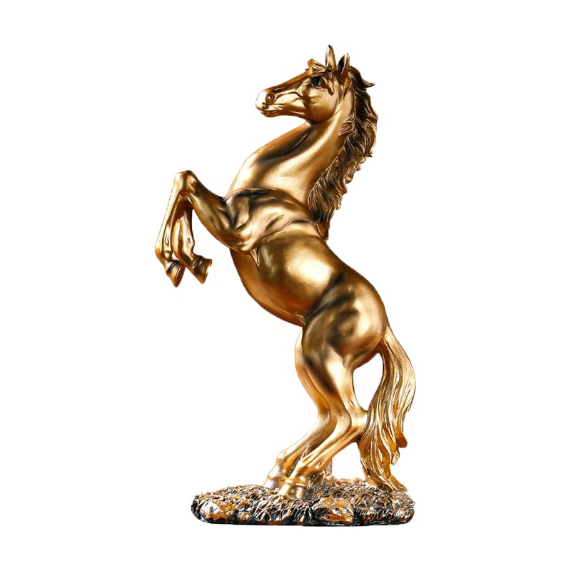 Amazon.co.jp: Merucy 跳ね馬 3カラー ブラック ホワイト ブロンズ 馬