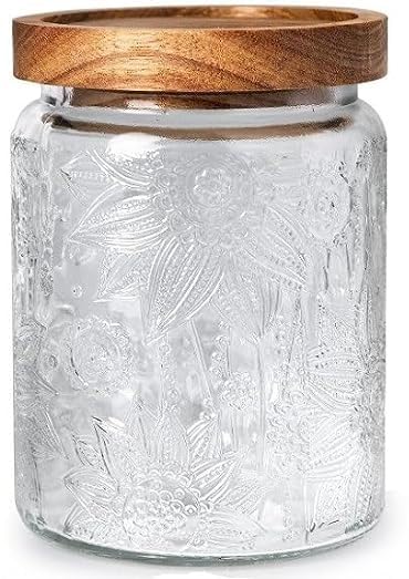 Amazon｜ガラス 瓶 蓋 レトロ ガラスジャー 保存 容器 かわいい