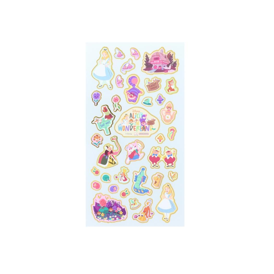 Amazon | ふしぎの国のアリス[シールシート]シール/へんてこウェービィ
