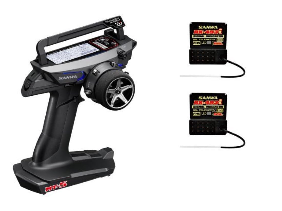 Amazon | SANWA MT-5 RX-493i/PC Wレシーバー SSL 101A32603B