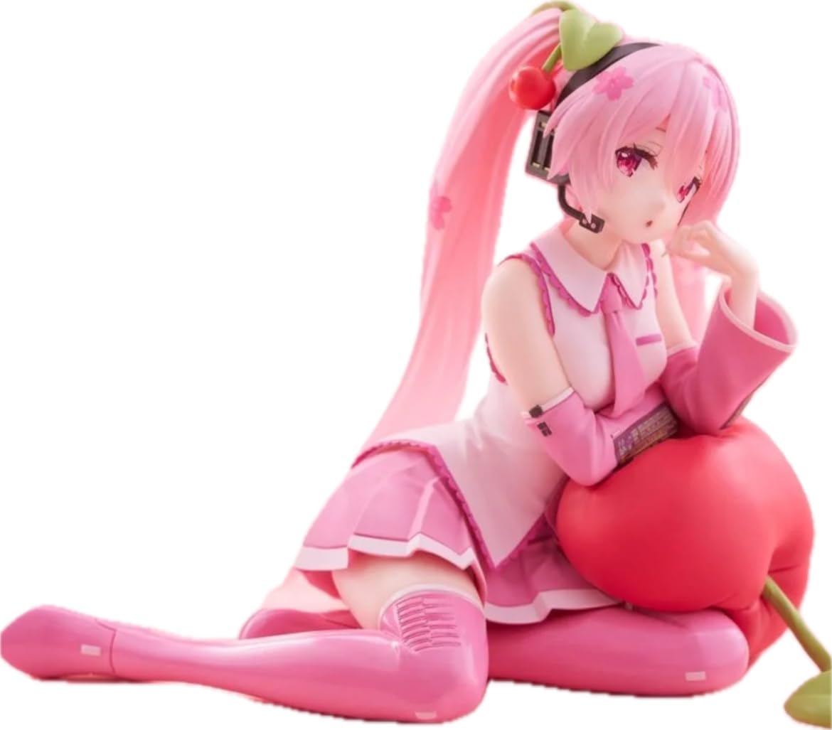 Amazon.co.jp: Desktop Cute 桜ミク さくらんぼクッション フィギュア