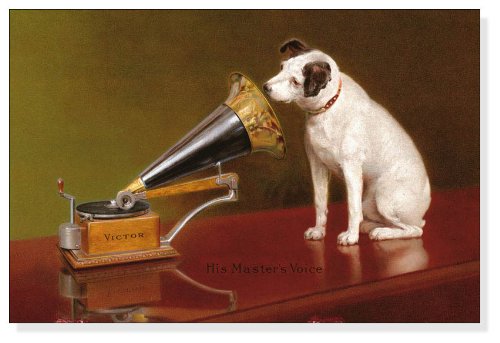 Amazon.co.jp: ポスター フランシス バラウド His Master's Voice
