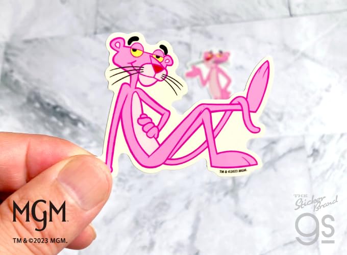 Amazon | ピンクパンサー ダイカットステッカー MAKE A STINK アニメ