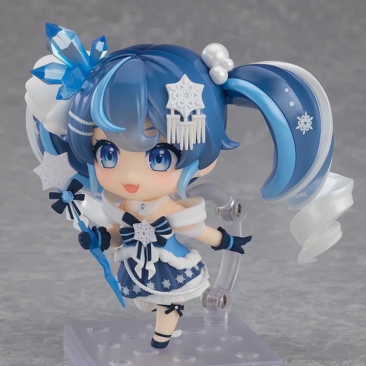 Amazon | ねんどろいど 雪ミク Crystal Snow Ver. | フィギュア