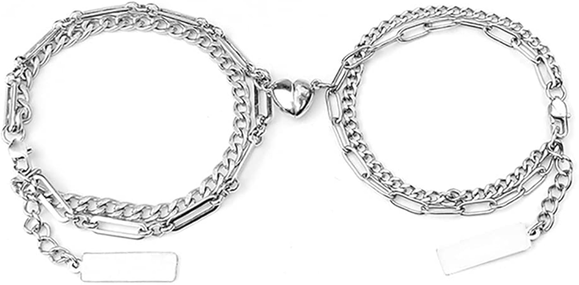 Amazon | ペア ブレスレット ハート 永遠の愛 カップル 人気 メンズ