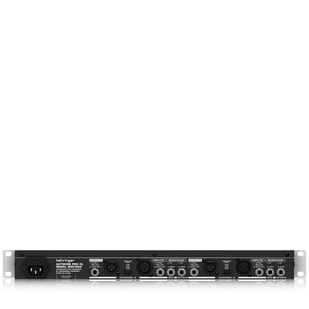 Amazon | Behringer MDX1600 2チャンネル拡張器/ゲート/コンプレッサー