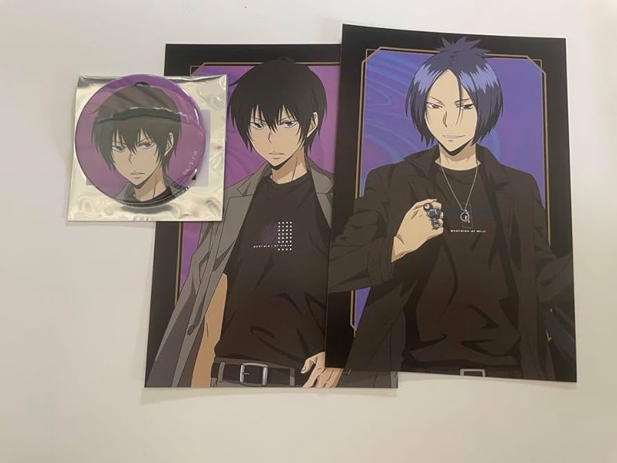 Amazon.co.jp: 家庭教師ヒットマンREBORN 雲雀恭弥 六道骸 缶バッジ