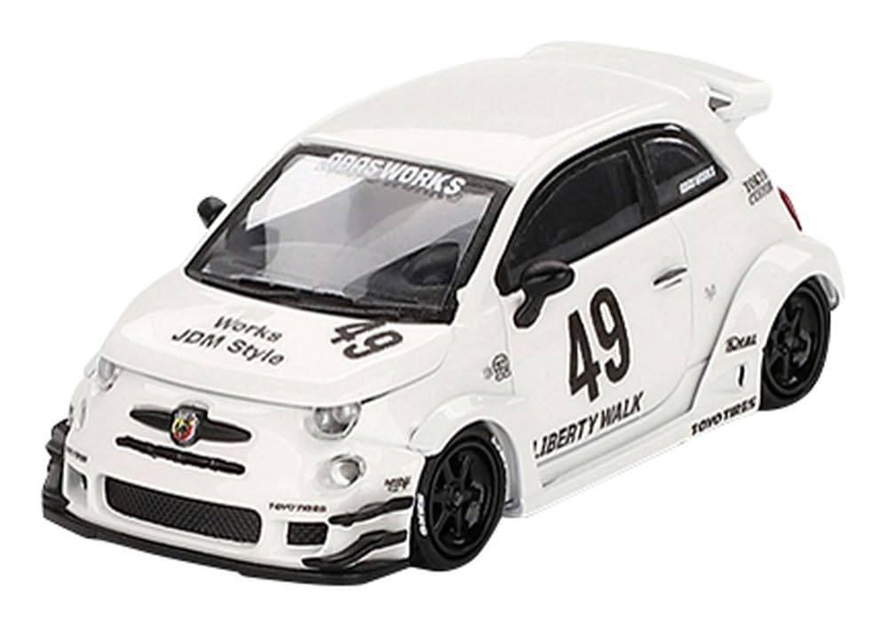 Amazon | MINI GT 1/64 アバルト 595 LB-WORKS x Abas Works ガラ