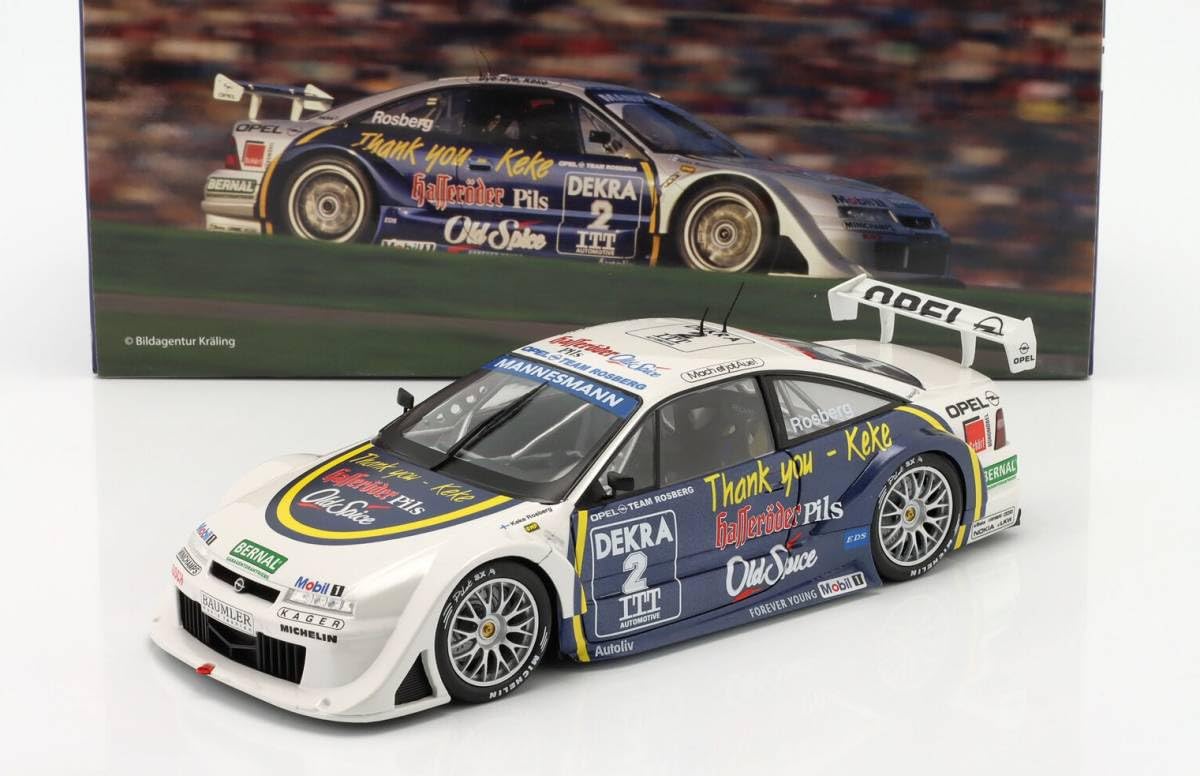 Amazon | 1:18 Werk83 オペル カリブラ V6 DTM 1995 Thank you Keke