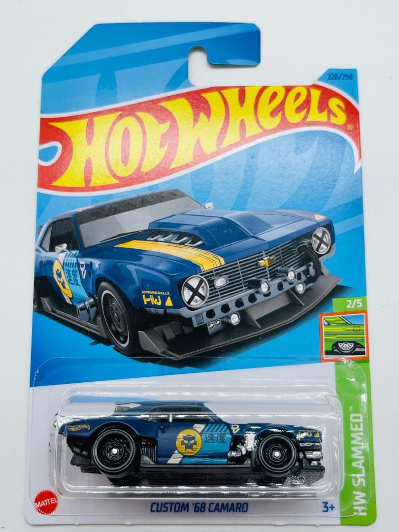 Amazon.co.jp: ホットウィール CUSTOM 68 CAMARO 1st 2023Nアソート
