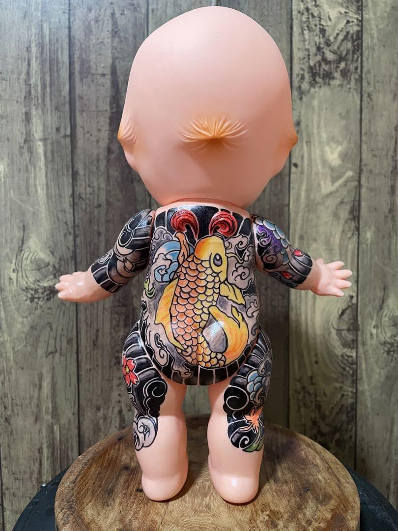 Amazon | 刺青キューピー キューピー人形 和彫 | 人形・ドール | おもちゃ
