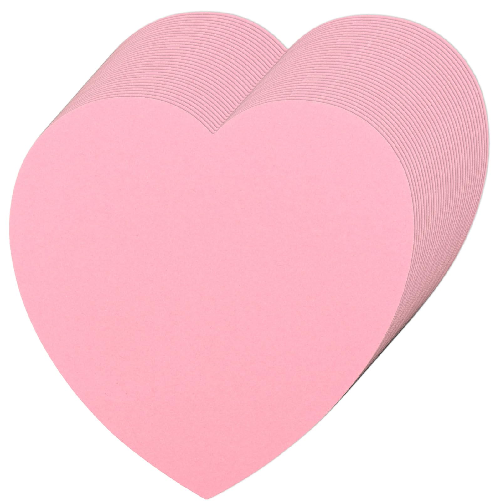 Amazon.co.jp: MixTeach 72 ピンクハートカットアウト、15 x 15 cm