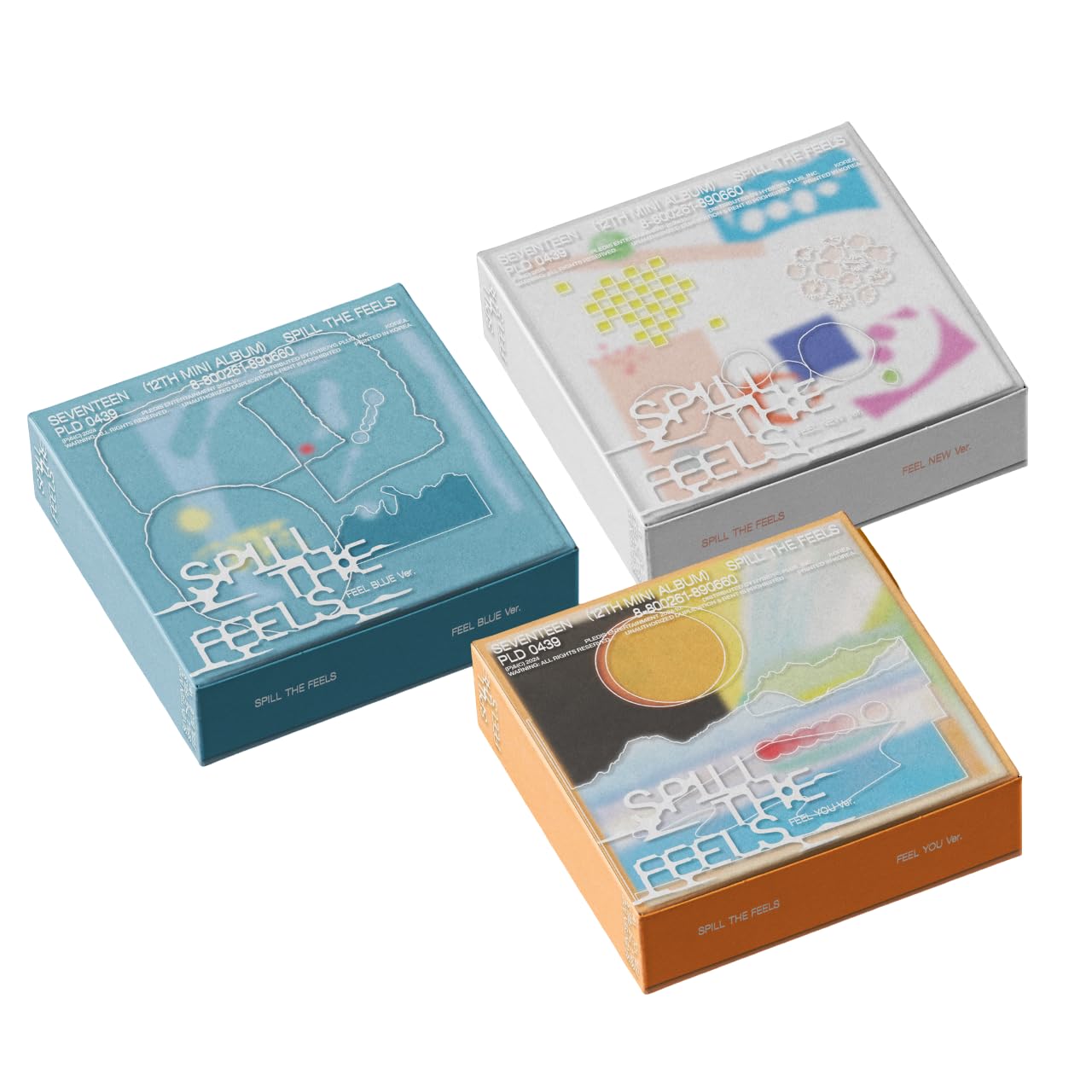 Amazon.com: SEVENTEEN - 12th Mini Album [SPILL THE FEELS] FEEL YOU