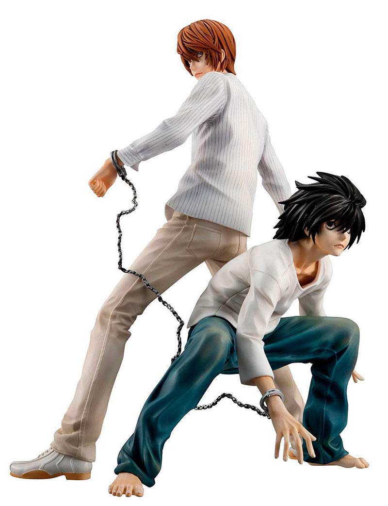 Amazon | G.E.M.シリーズ DEATH NOTE(デスノート) 夜神月＆L 完成品
