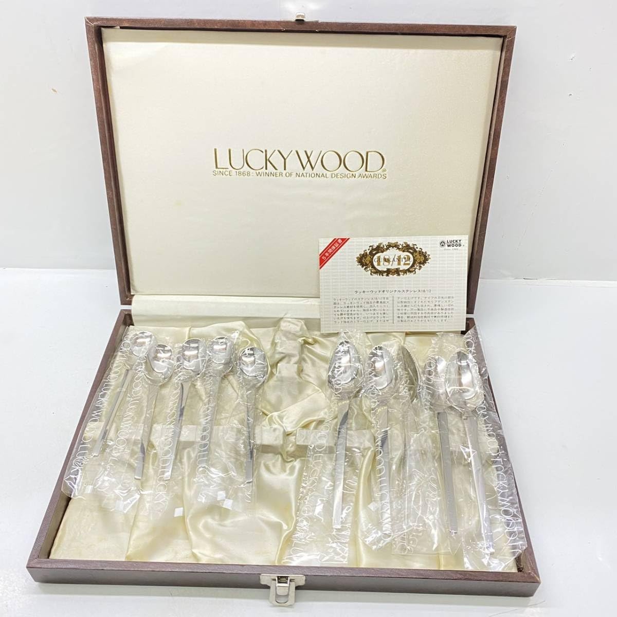 Amazon | ラッキーウッド LUCKYWOOD カトラリーセット 18-12 スプーン