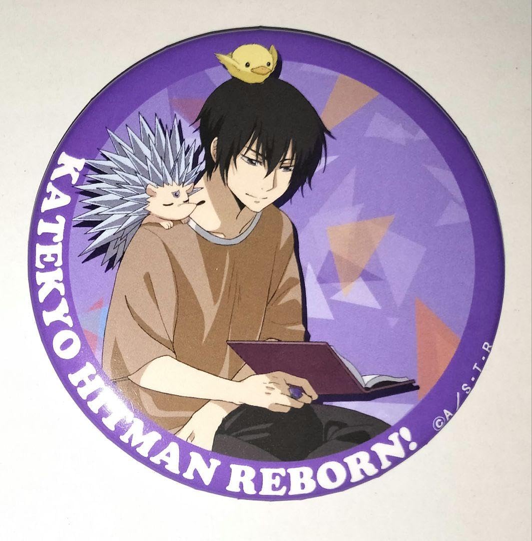 Amazon.co.jp: リボーン 雲雀恭弥 ヒバード ロール 缶バッジ SMILE