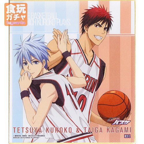 Amazon.co.jp: 黒子のバスケ 色紙ART ［K01.黒子テツヤ＆火神大我