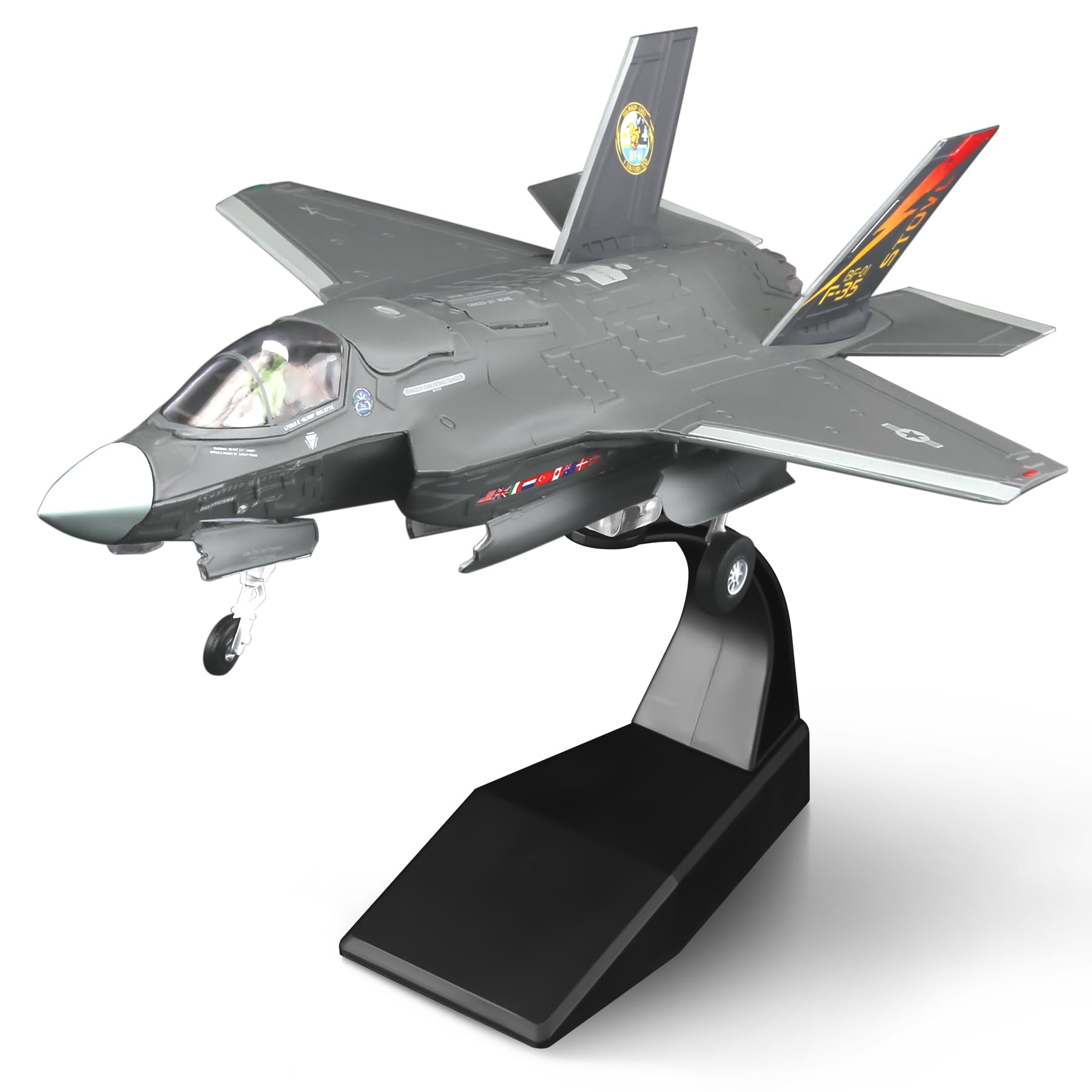 Amazon.co.jp: HANGHANG 1/72 F35B 攻撃戦闘機 金属航空機モデル 軍用