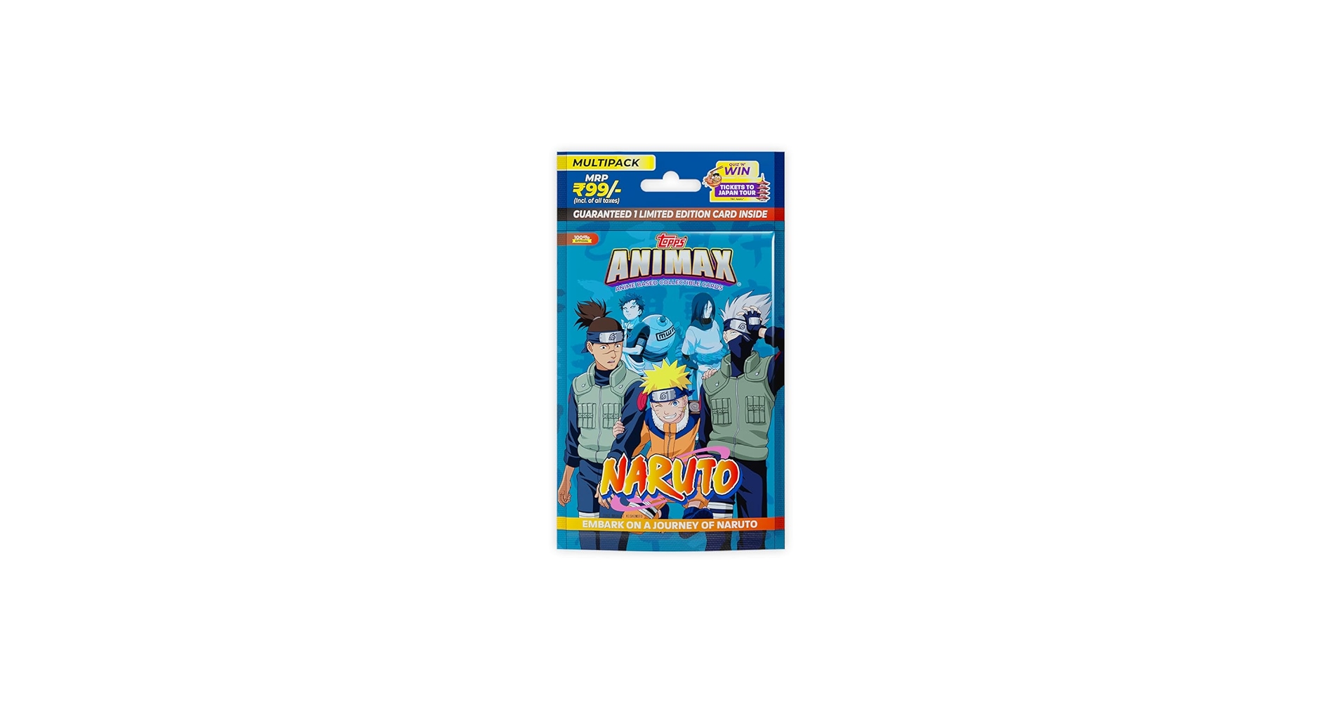 Amazon.com: Topps Animax 2024 Official Naruto Collectible Card