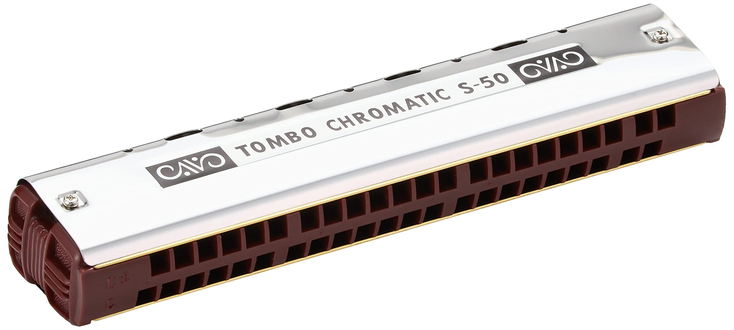 Amazon.com: TOMBO NO.S-50 Chromatic single Harmonica : Musical