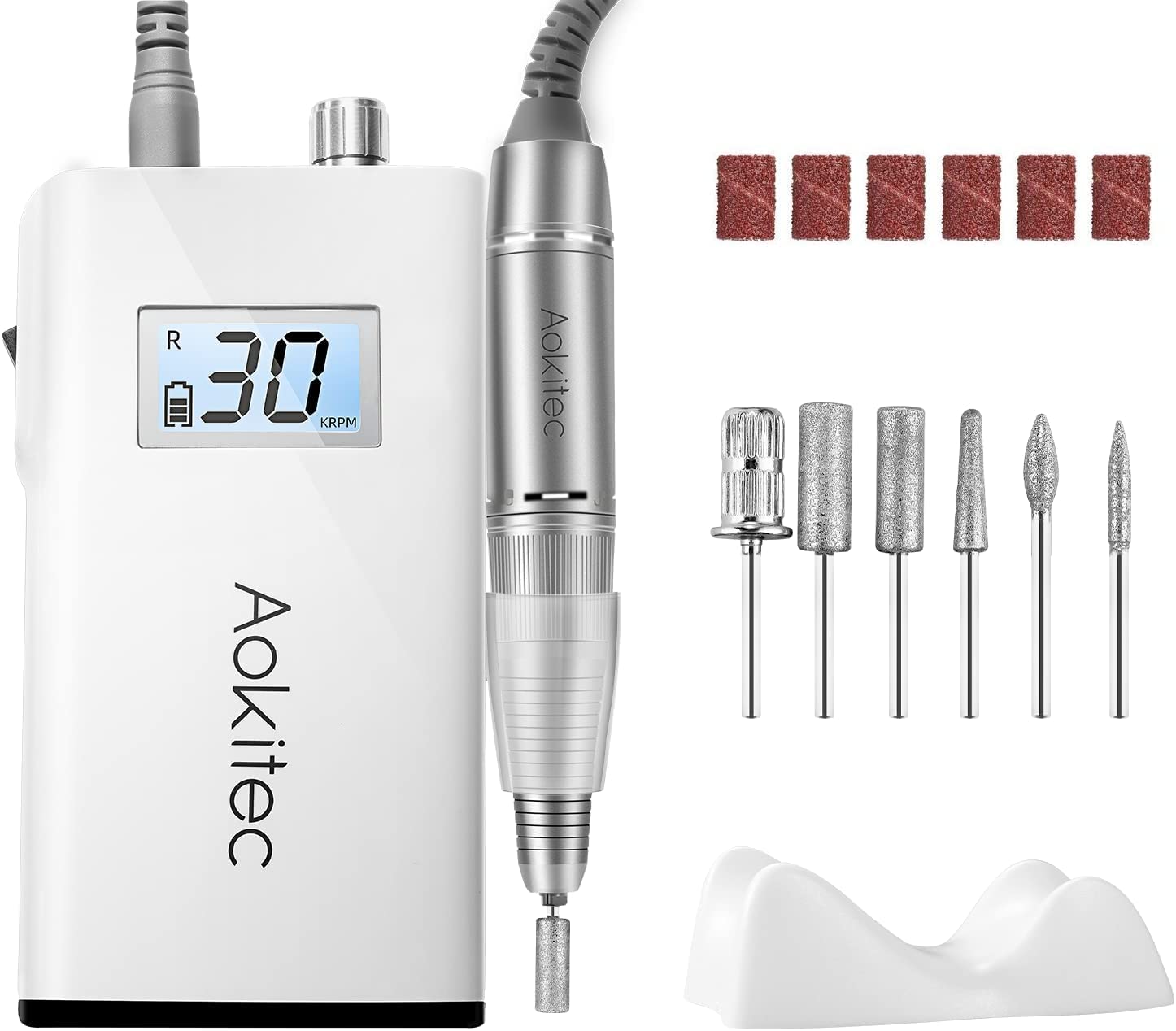 Amazon.co.jp: Aokitec 電動ネイルマシンキット ネイルケア 多機能