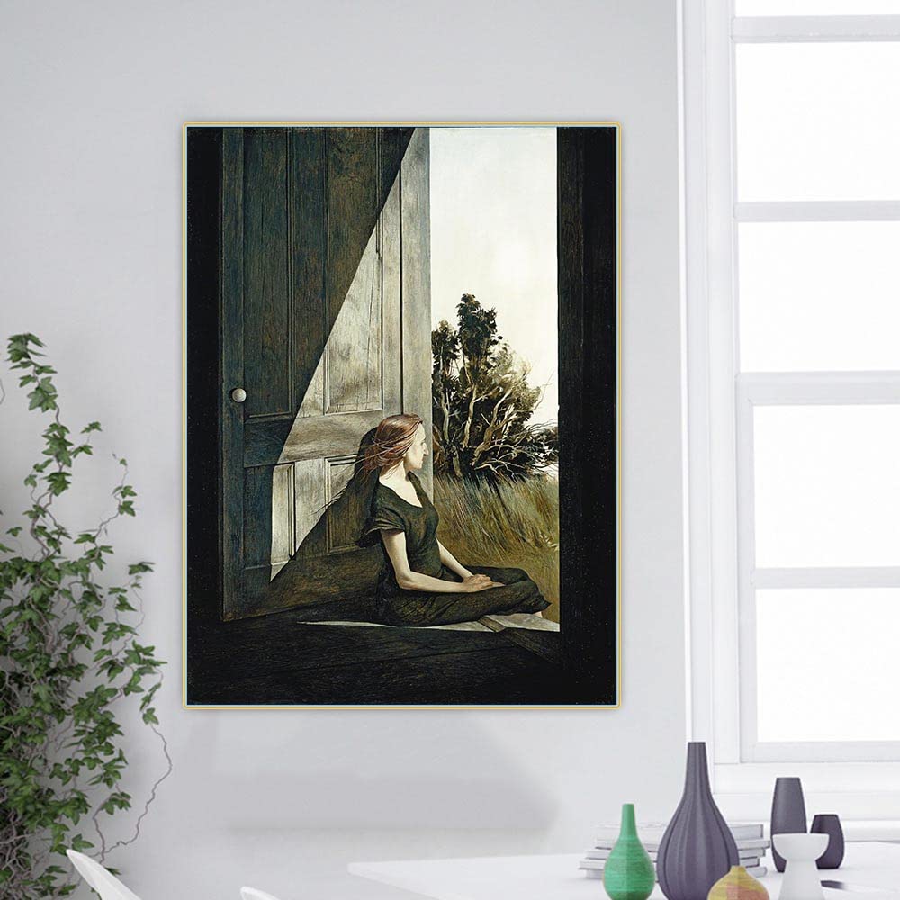 Z-79) 【アンドリュー・ワイエス 大っきいポスター】 Z-79