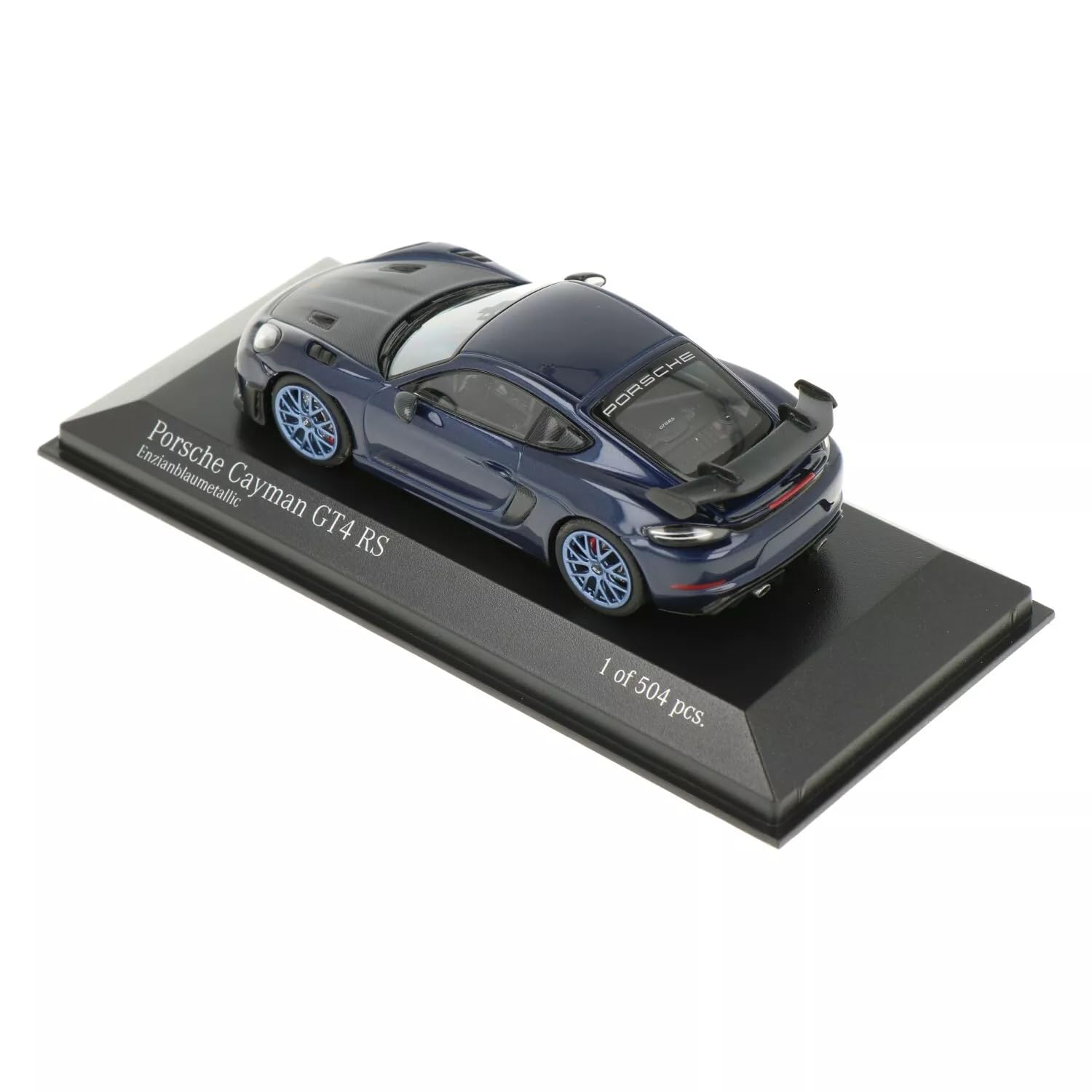 Amazon | ミニチャンプス 1/43 ポルシェ ケイマン GT4 RS 2021 ブルー
